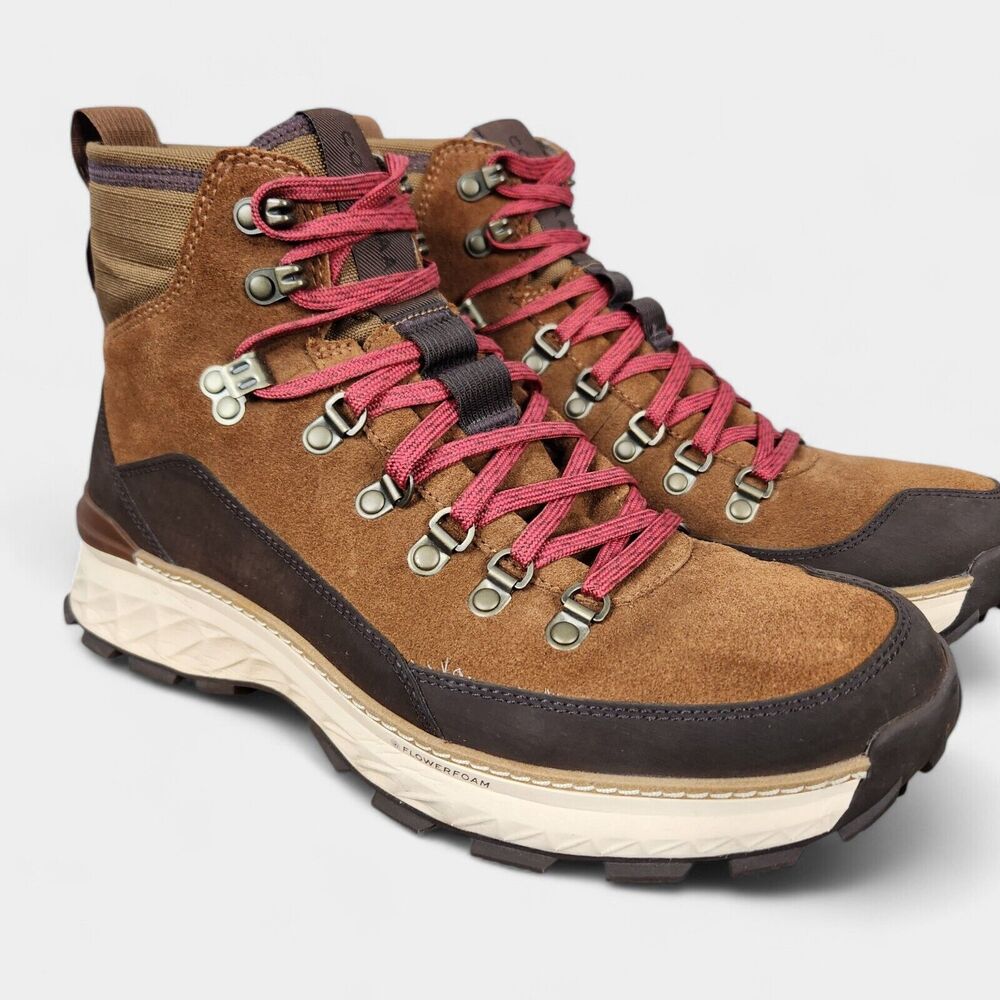 Cole Haan Men's 5.ZeroGrand Explore Waterproof Hiker Boot Size 10.5 Brown C35696